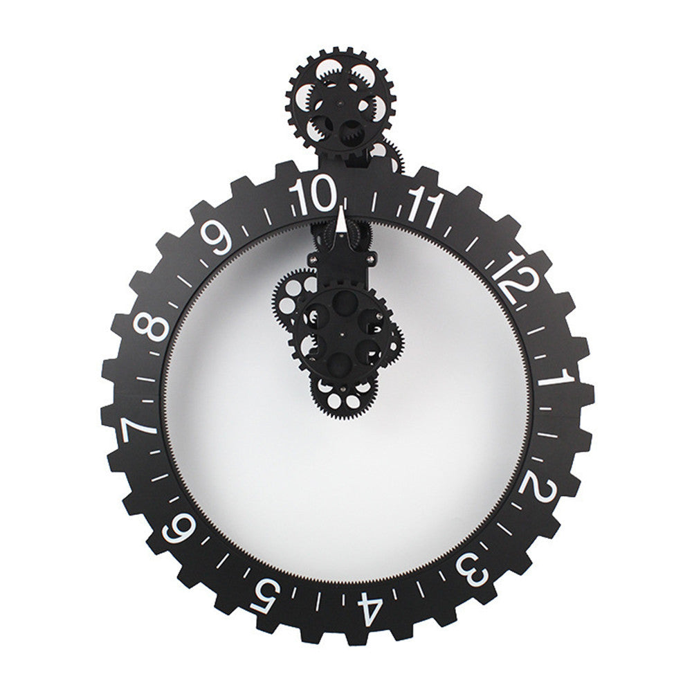 Antique Gear Clock Craft Clock Art Large