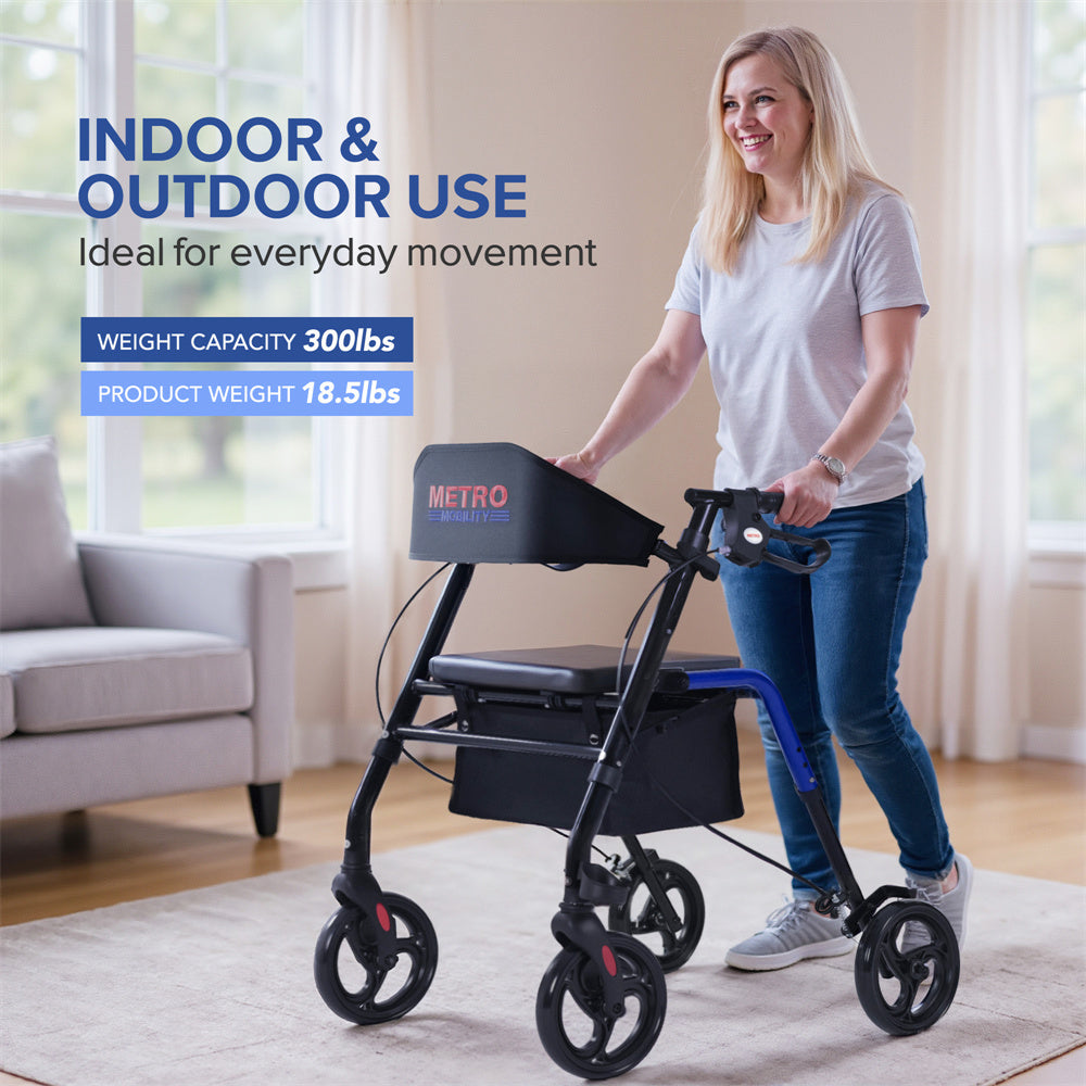 Ultra Stable Rollator Walker