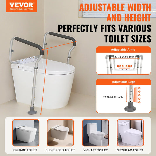 Toilet Safety Rail for Seniors