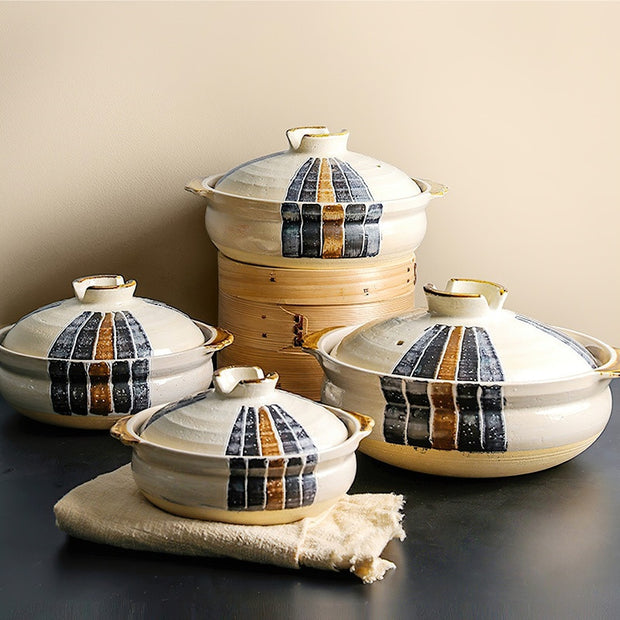 Stoneware Ceramic Casserole Kitchen Utensils