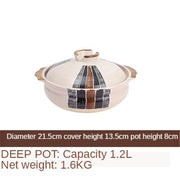 Stoneware Ceramic Casserole Kitchen Utensils