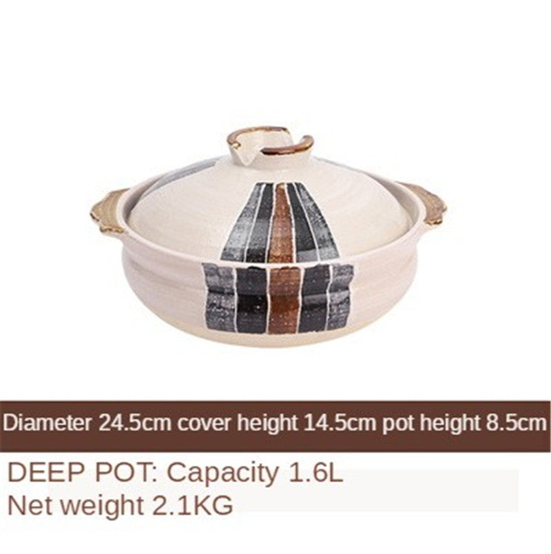 Stoneware Ceramic Casserole Kitchen Utensils