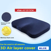 Memory Foam Seat Cushion – Orthopedic Pillow for Tailbone & Hip Pain Relief