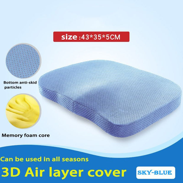 Memory Foam Seat Cushion – Orthopedic Pillow for Tailbone & Hip Pain Relief