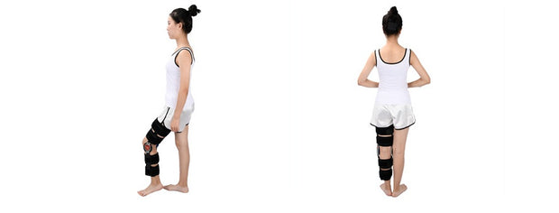 Knee fixation brace