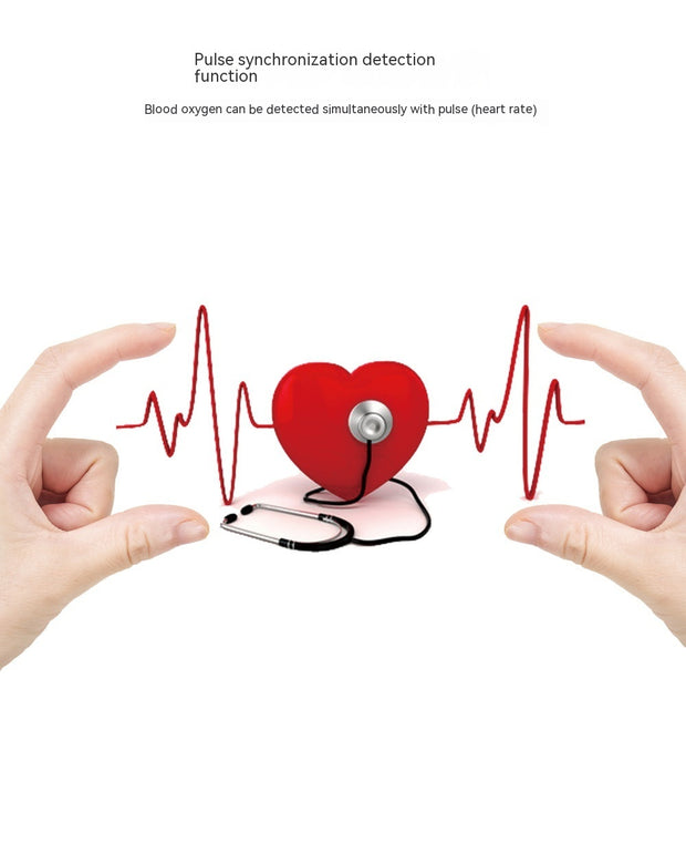 Medical Blood Oxygen Pulse Detector