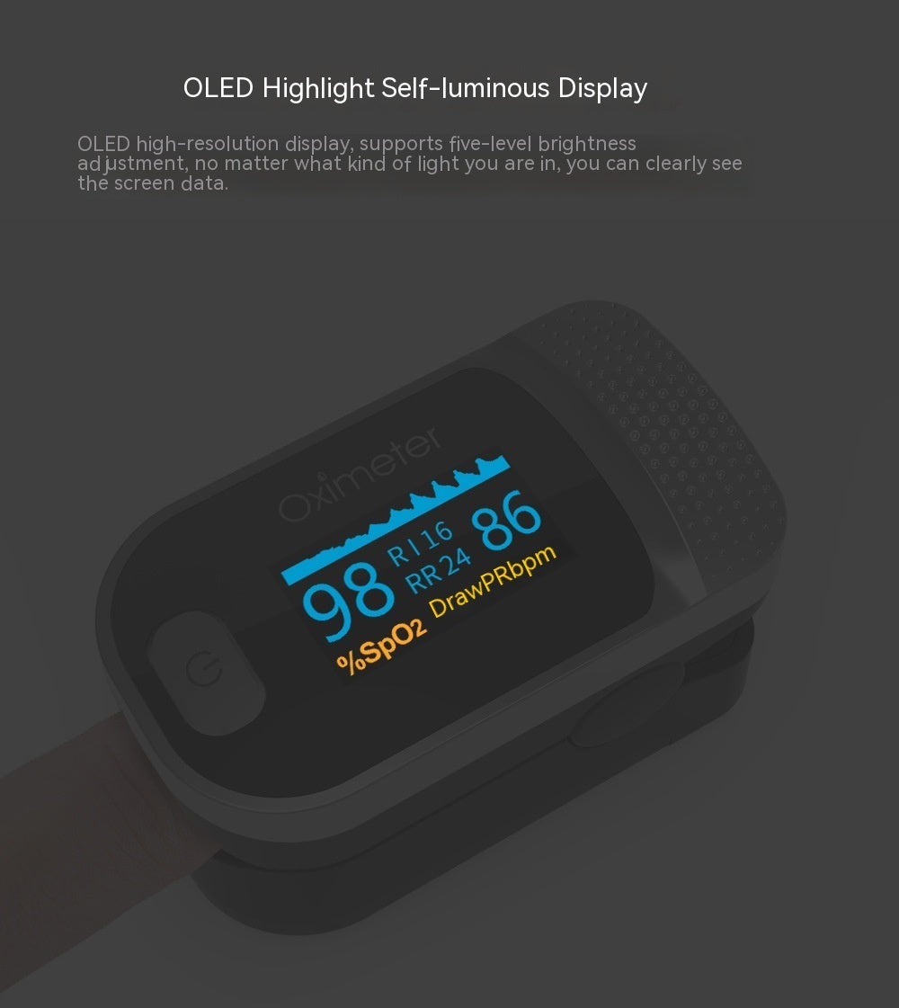 Medical Blood Oxygen Pulse Detector