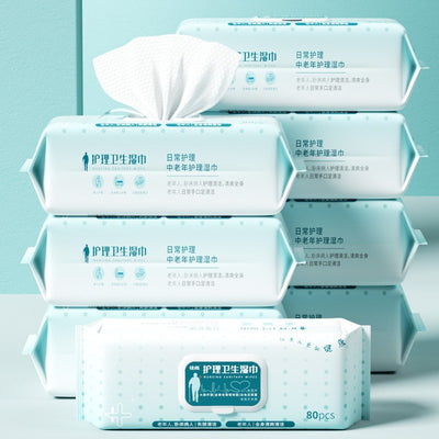 80 Pumping Elderly Wet Towel For Nursing Bed Rest Home