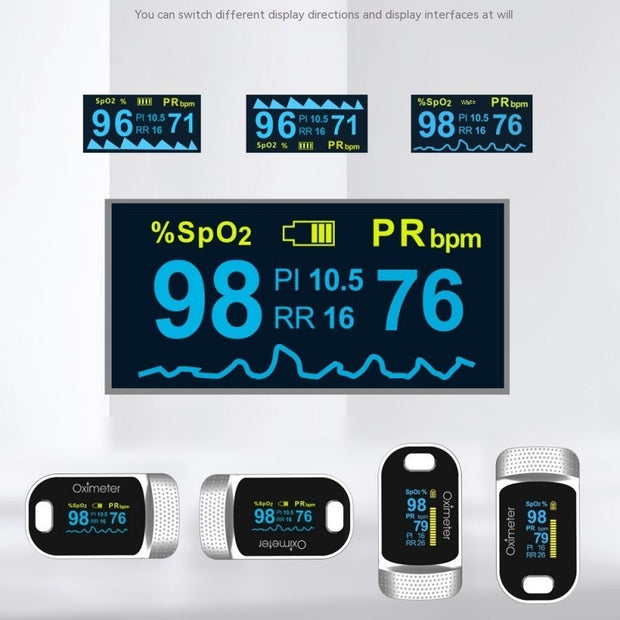Medical Blood Oxygen Pulse Detector