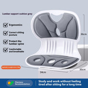 Waist Support Seat Cushions Long Sitting Artifact Back Cushion Lumbar Pillow