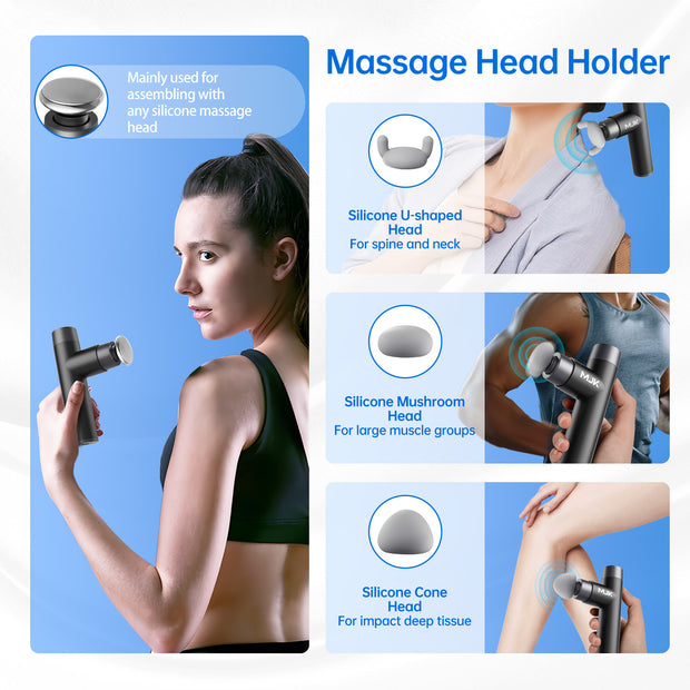 Professional Deep Tissue Massage Gun With Heat.