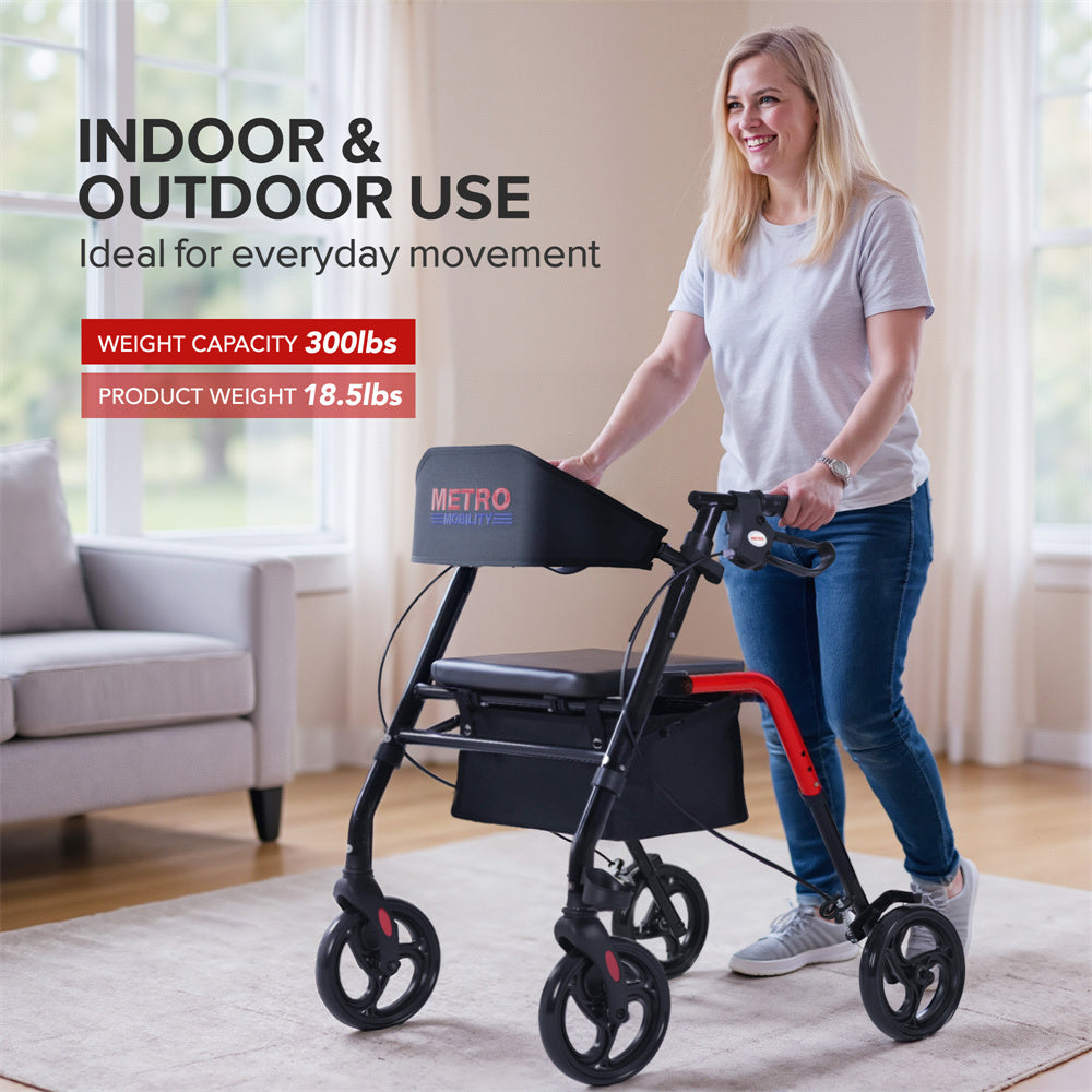 Ultra Stable Rollator Walker