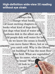 HD Book Reading Magnifying Glass