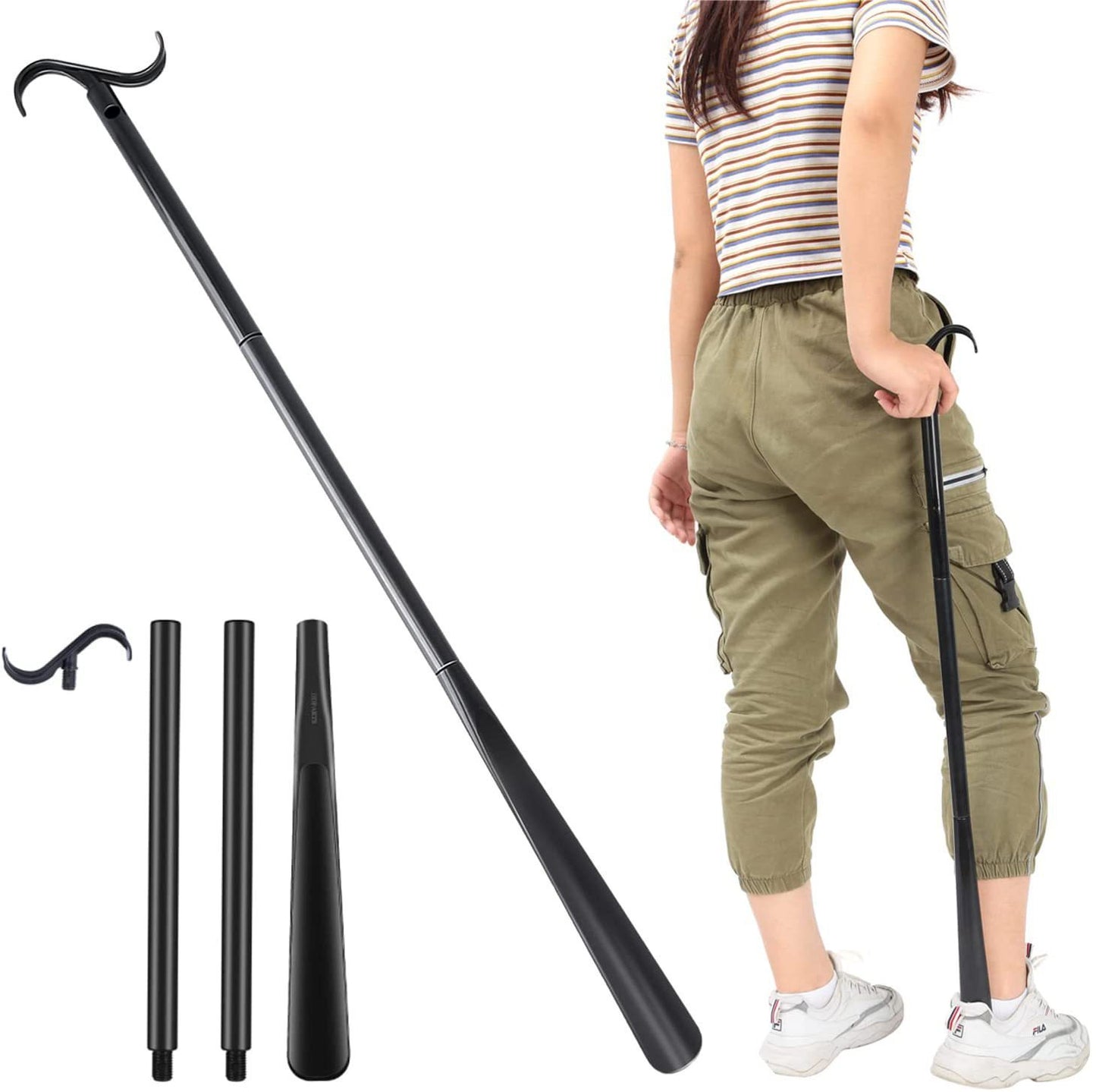 Household Long Pole Shoe Pulling For Elderly And Pregnant Women