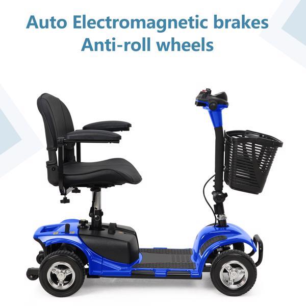 4-Wheel Mobile Scooter With Basket