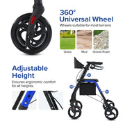 Ultra Stable Rollator Walker