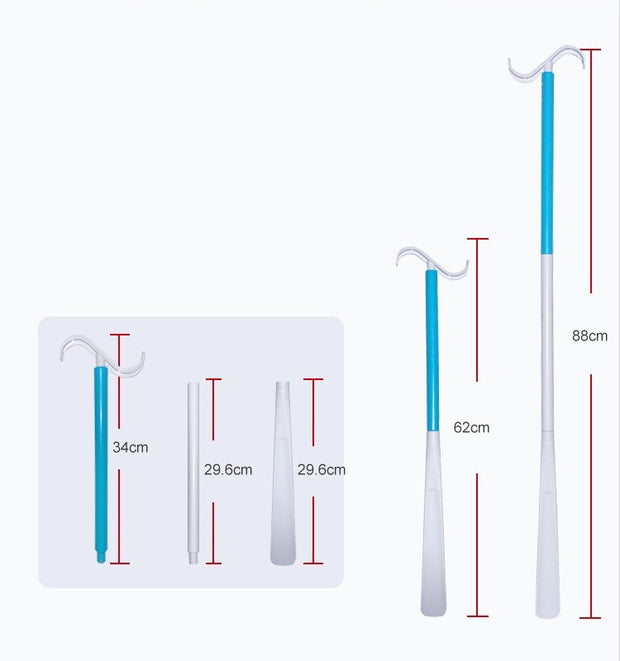 Household Long Pole Shoe Pulling For Elderly And Pregnant Women