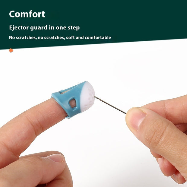 Large Small Size Silicone Thimble Elderly Anti-pricking Finger