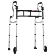 Folding Walker Stand-Assist Folding Walkers With Adjustable Height & Width