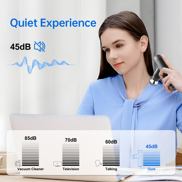 Professional Deep Tissue Massage Gun With Heat.