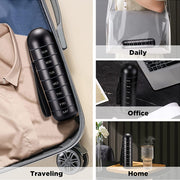 Metal Weekly Pill Organizer – Waterproof 7-Day Travel Pill Case