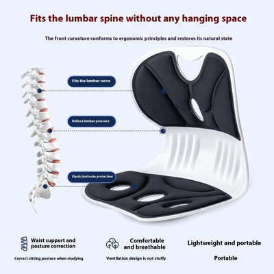 Waist Support Seat Cushions Long Sitting Artifact Back Cushion Lumbar Pillow