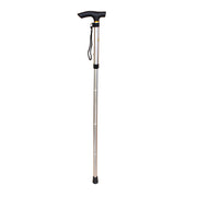 Alpenstock Aluminum Alloy Five-section Folding Cane Elderly Walking Aid