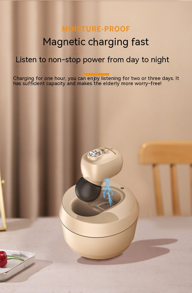 Rechargeable Hearing Aid For The Elderly