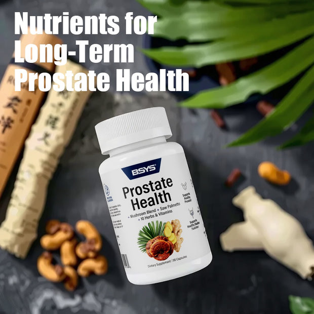 BSYS Prostate Health Capsules – Support for Urinary, Bladder & Immune Wellness