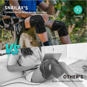 Heated Knee Massager with Vibration – Cordless Heating Pad for Knee, Shoulder & Elbow Pain Relief