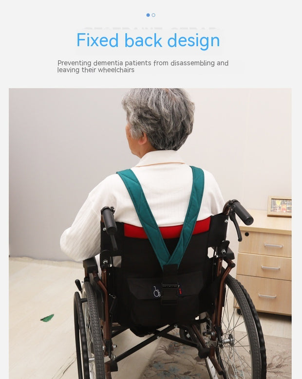 Elderly Medical Wheelchair Widened Safety Belt
